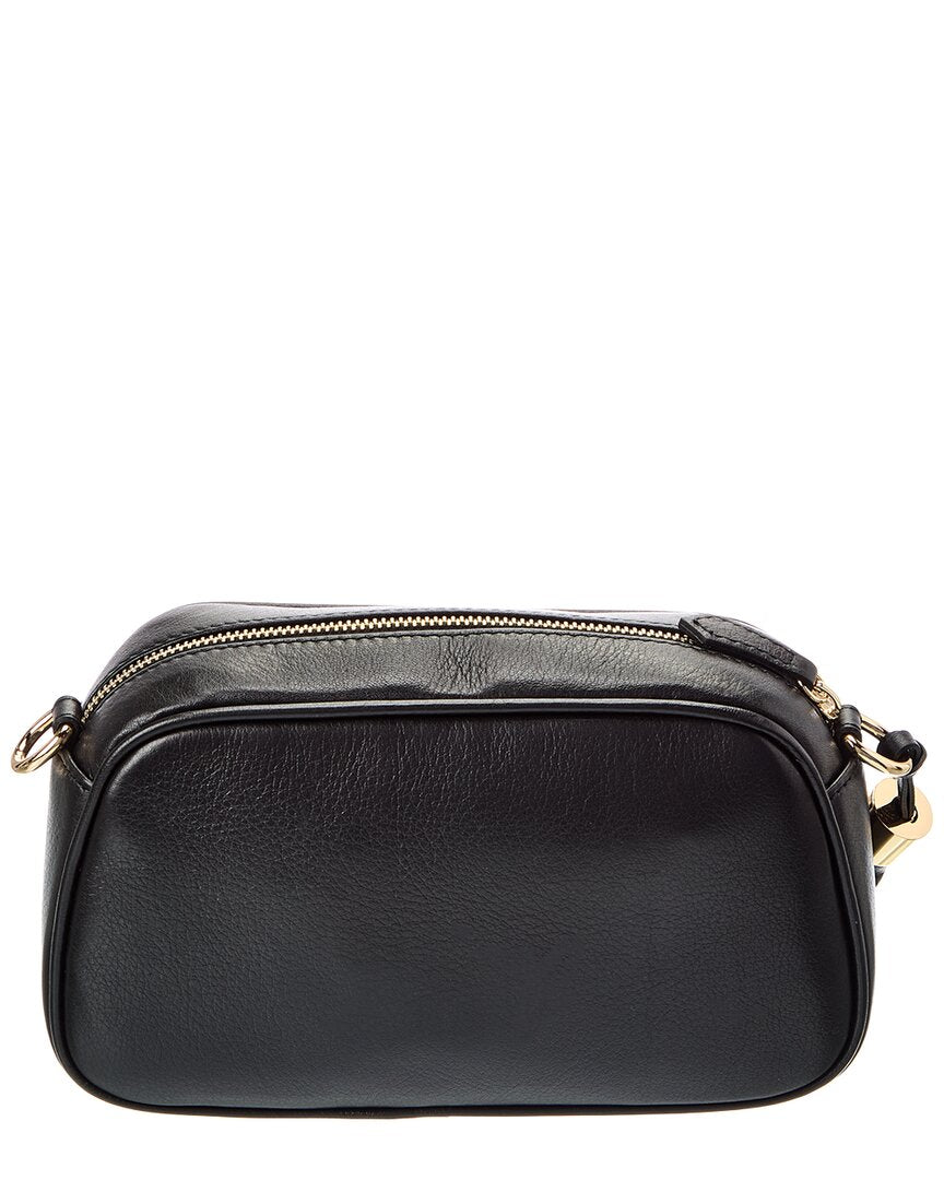 Valentino By Mario Valentino Bella Embossed Leather Shoulder Bag