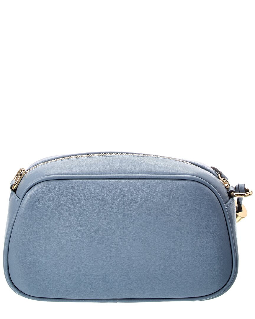 Valentino By Mario Valentino Bella Embossed Leather Shoulder Bag