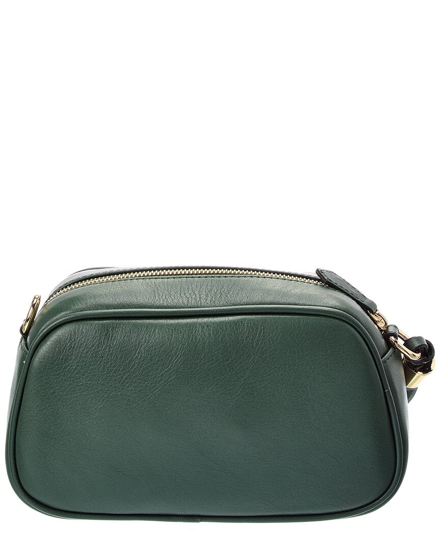 Valentino By Mario Valentino Bella Embossed Leather Shoulder Bag