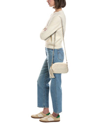 Valentino By Mario Valentino Bella Embossed Leather Shoulder Bag