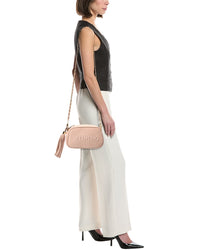 Valentino By Mario Valentino Bella Embossed Leather Shoulder Bag
