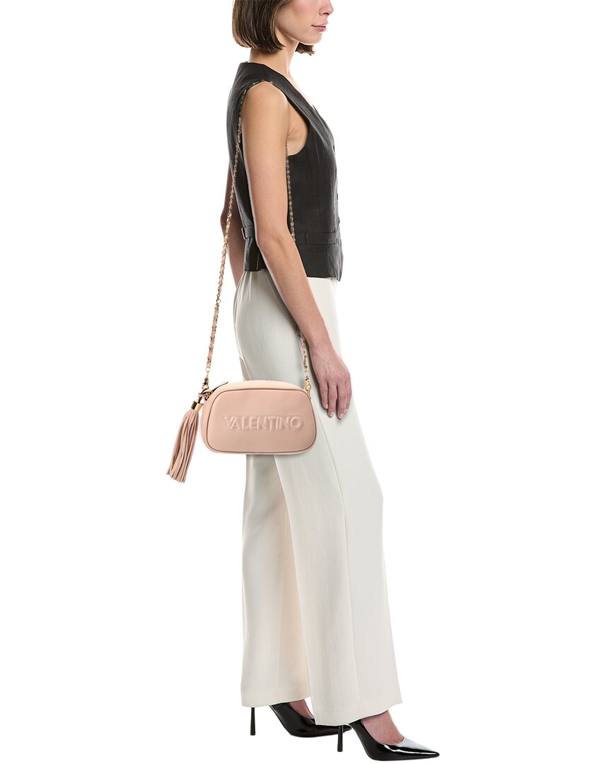 Valentino By Mario Valentino Bella Embossed Leather Shoulder Bag