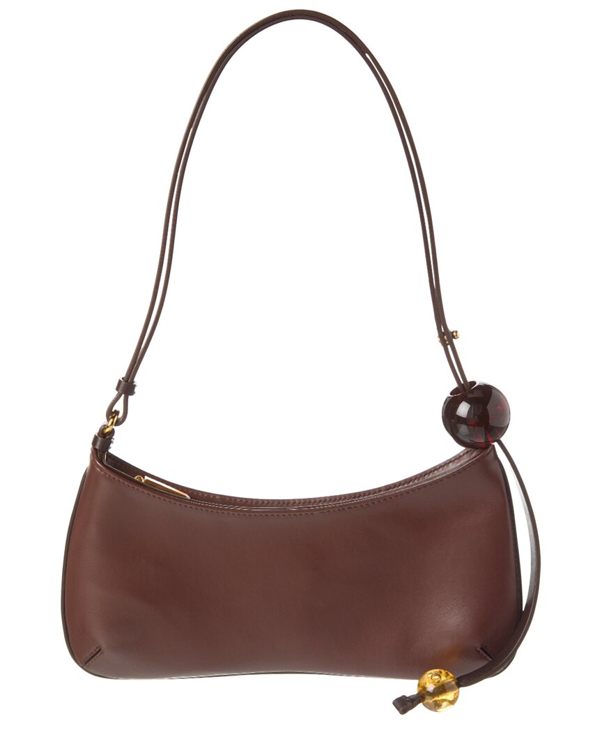 Jacquemus Jacquemus Le Bisou Perle Leather Hobo Bag