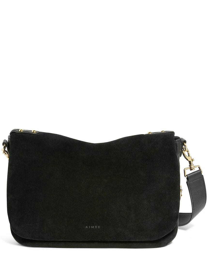 Aimee Kestenberg Gramercy Suede Messenger Bag