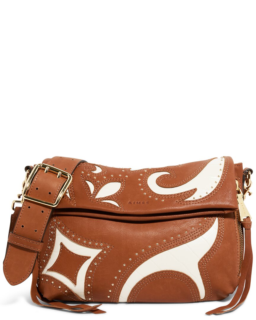 Aimee Kestenberg Aimee Kestenberg Bali Double Entry Leather Hobo Bag