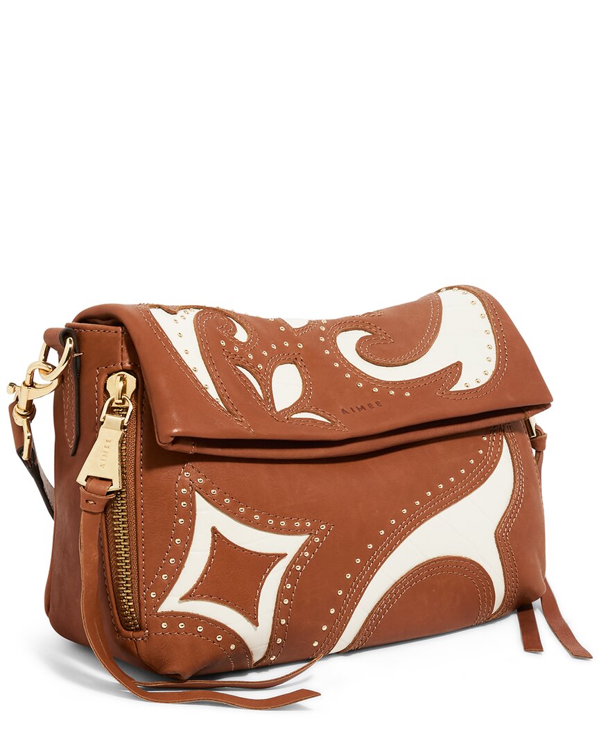 Aimee Kestenberg Aimee Kestenberg Bali Double Entry Leather Hobo Bag