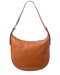 CELINE Celine Heloise Triomphe Medium Leather Hobo Bag