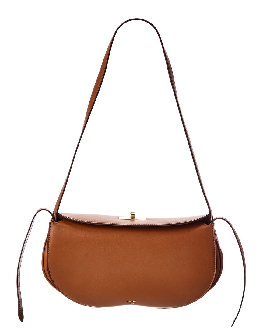CELINE Celine Little Hot Dog Leather Shoulder Bag