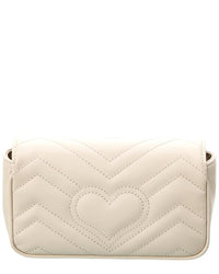 Gucci Gg Marmont Super Mini Matelasse Leather Shoulder Bag