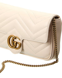 Gucci Gucci Gg Marmont Mini Leather Shoulder Bag