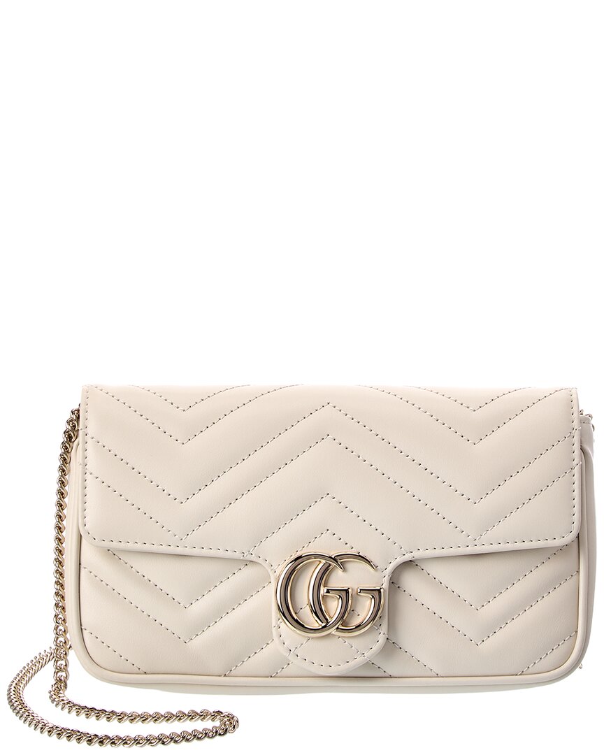 Gucci Gucci Gg Marmont Small Leather Shoulder Bag