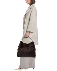 Gucci Beatrix Large Gg Canvas & Leather Tote