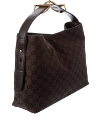 Gucci Gucci Beatrix Medium Gg Canvas & Leather Tote