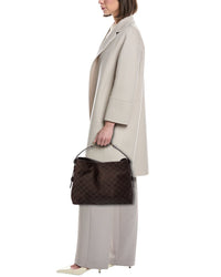 Gucci Gucci Beatrix Medium Gg Canvas & Leather Tote