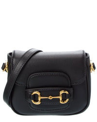 Gucci Horsebit Leather Shoulder Bag