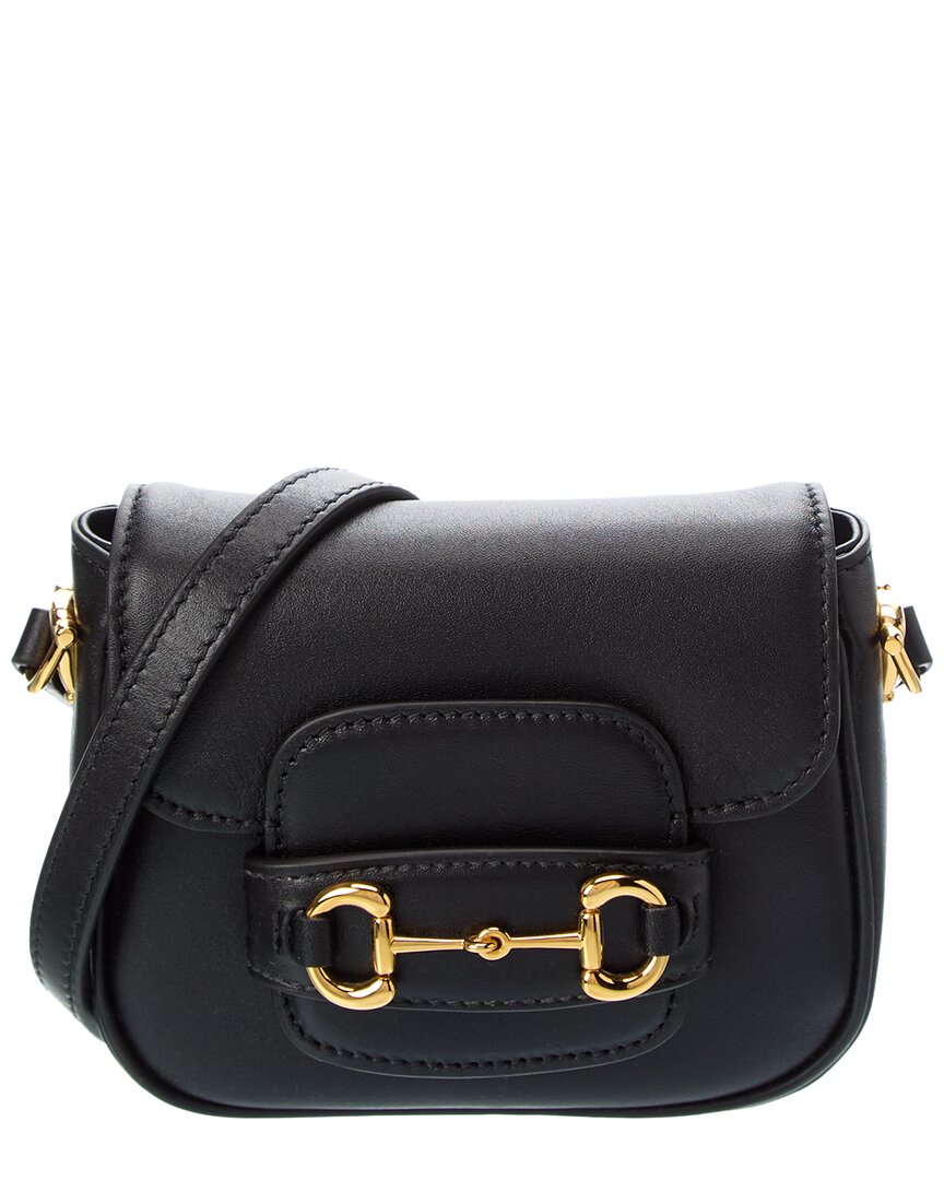Gucci Horsebit Leather Shoulder Bag