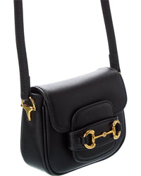 Gucci Horsebit Leather Shoulder Bag