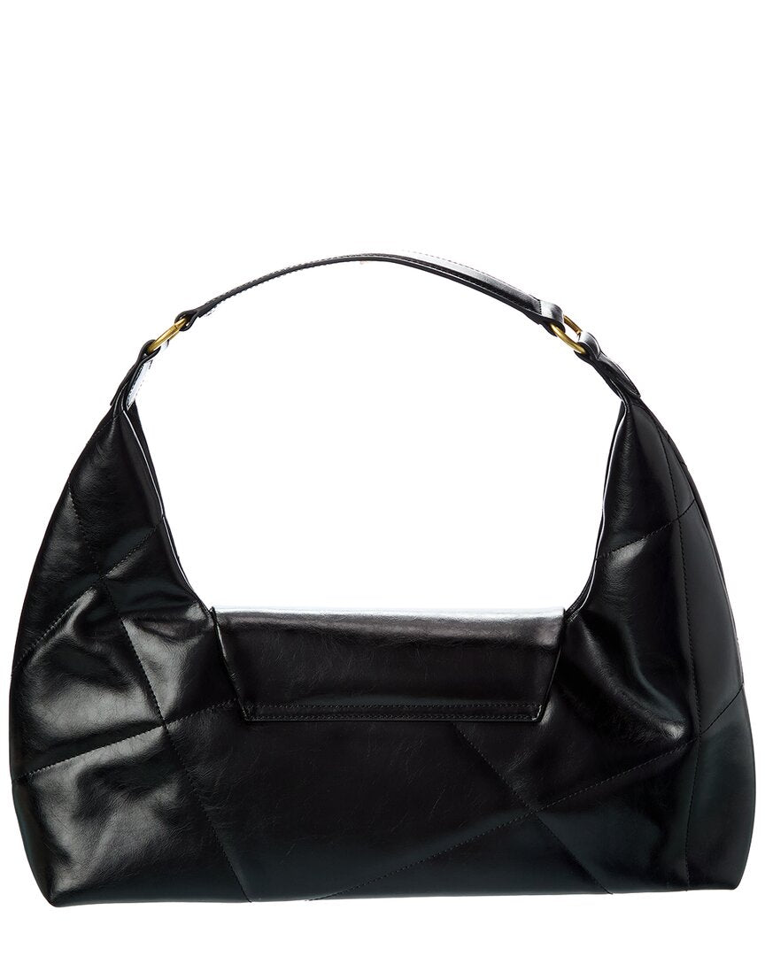 Off-White™ Jitney Patchwork Leather Shoulder Bag