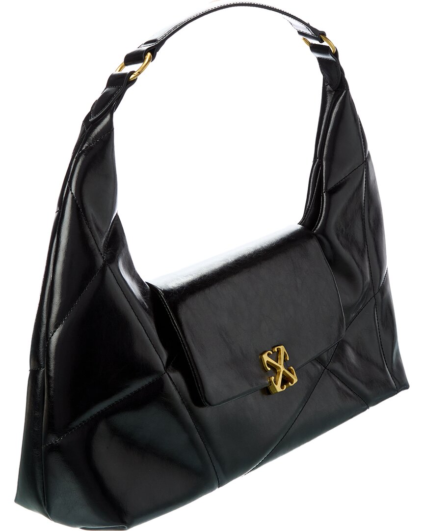 Off-White™ Jitney Patchwork Leather Shoulder Bag