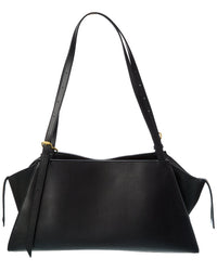 Off-White™ Boxy Leather Shoulder Satchel
