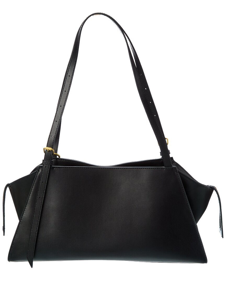 Off-White™ Boxy Leather Shoulder Satchel