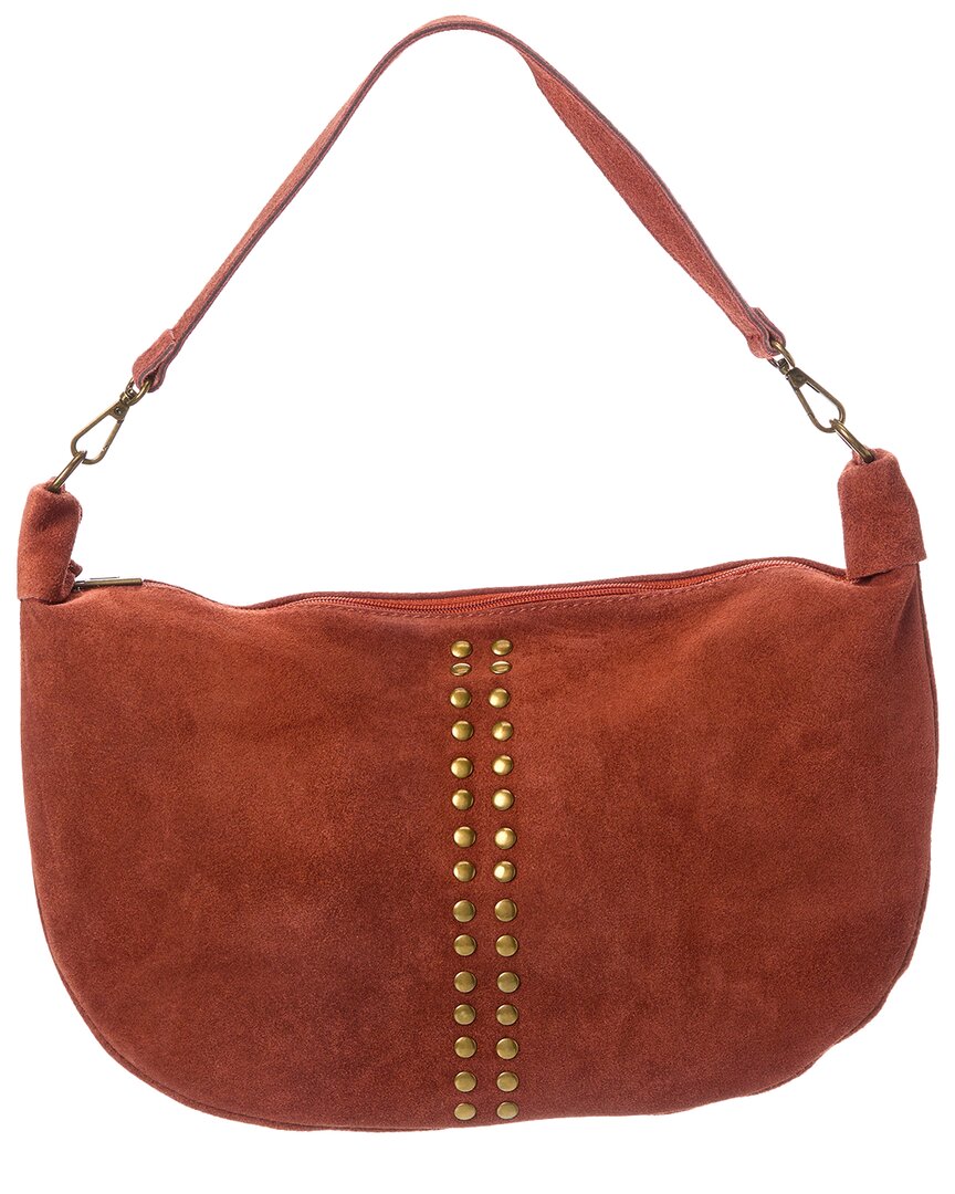Persaman New York Francesca Leather Shoulder Bag ONE SIZE Brown Multi