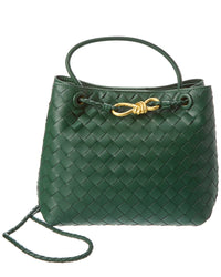 Tiffany & Fred Paris Tiffany & Fred Paris Woven Leather Top Handle Messenger Bag