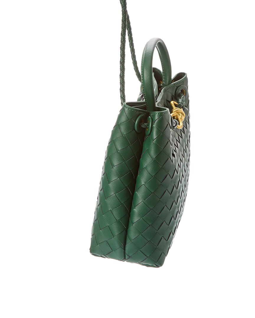 Tiffany & Fred Paris Tiffany & Fred Paris Woven Leather Top Handle Messenger Bag