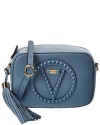 Valentino By Mario Valentino Mia Rock Leather Camera Bag