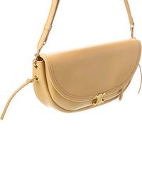 CELINE Celine Half Moon Little Leather Shoulder Bag
