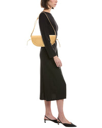 CELINE Celine Half Moon Little Leather Shoulder Bag