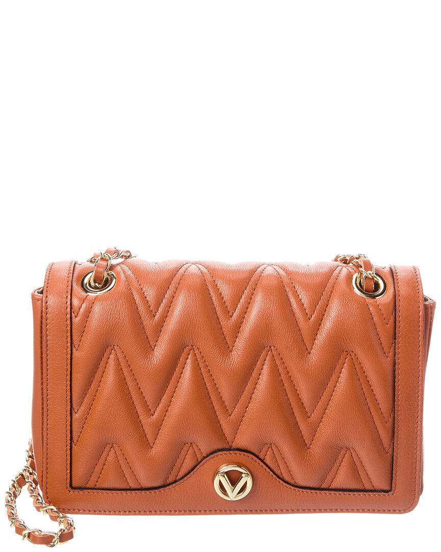 Valentino By Mario Valentino Auror Diamond Leather Shoulder Bag