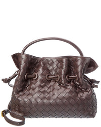 Tiffany & Fred Paris Tiffany & Fred Paris Hand-Woven Leather Drawstring Satchel
