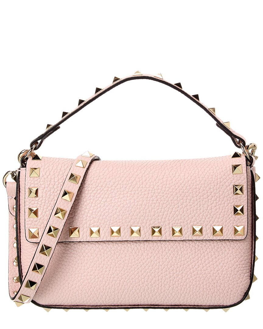 Valentino Rockstud Grainy Leather Crossbody