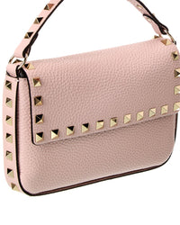 Valentino Rockstud Grainy Leather Crossbody