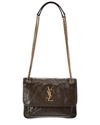 Saint Laurent Saint Laurent Niki Leather Shoulder Bag