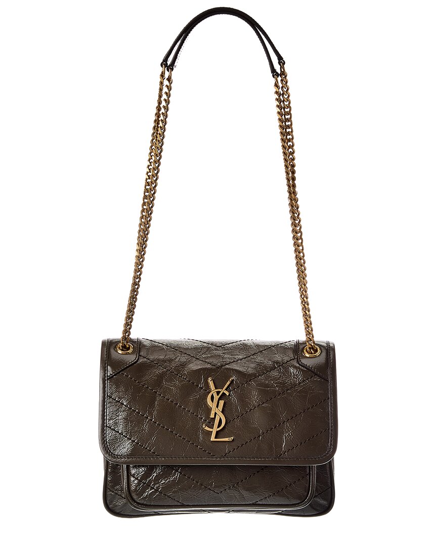 Saint Laurent Saint Laurent Niki Leather Shoulder Bag