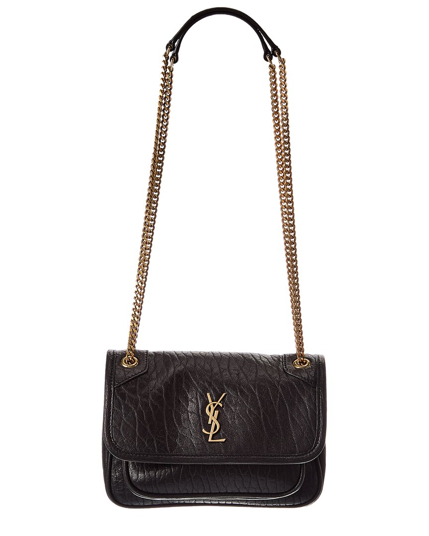 Saint Laurent Niki Mini Leather Shoulder Bag