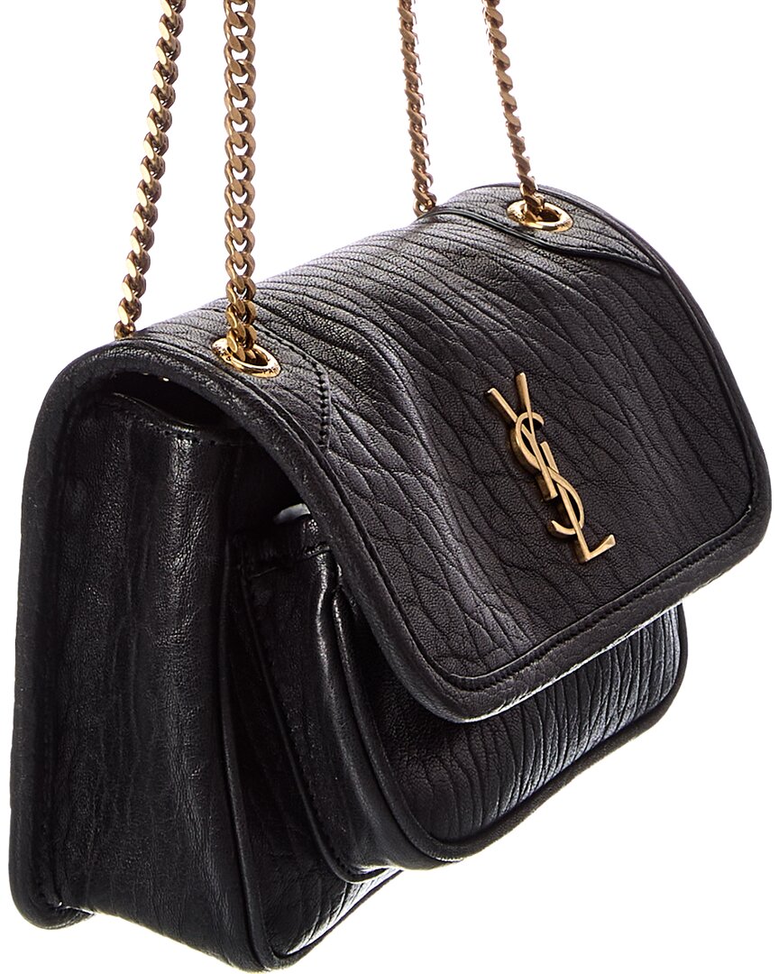 Saint Laurent Niki Mini Leather Shoulder Bag