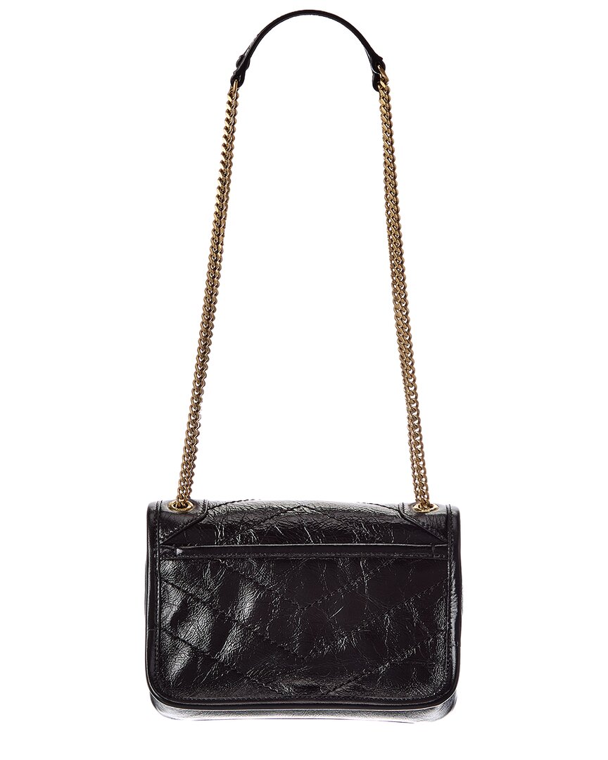 Saint Laurent Niki Mini Leather Shoulder Bag