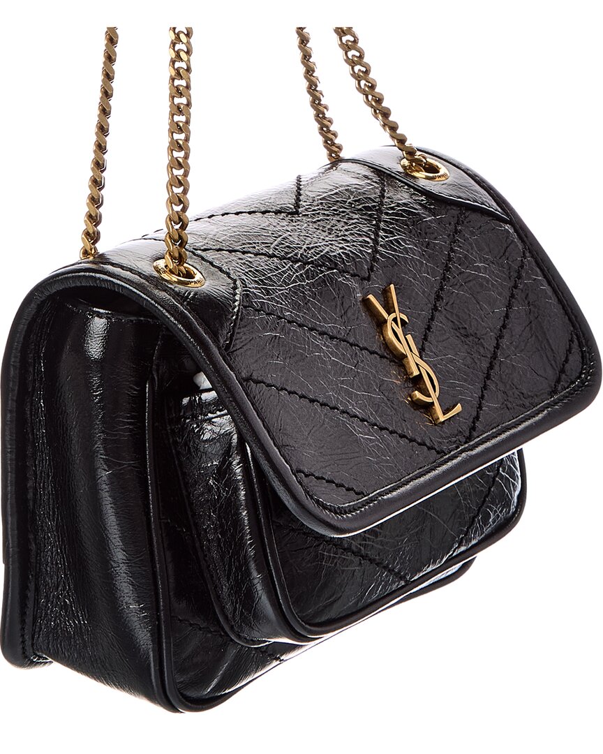Saint Laurent Niki Mini Leather Shoulder Bag