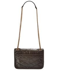 Saint Laurent Niki Mini Leather Shoulder Bag