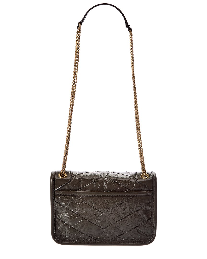 Saint Laurent Niki Mini Leather Shoulder Bag