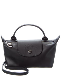 Longchamp Longchamp Le Pliage Xtra Xs Leather Pouch