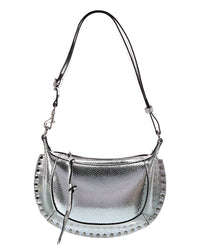 Isabel Marant Isabel Marant Oskan Moon Embossed Leather Shoulder Bag