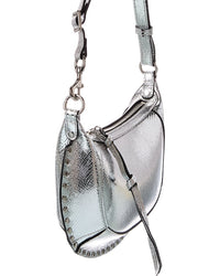 Isabel Marant Isabel Marant Oskan Moon Embossed Leather Shoulder Bag