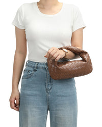Tiffany & Fred Paris Tiffany & Fred Paris Woven Leather Pouch