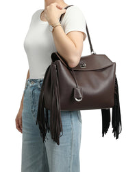 Tiffany & Fred Paris Tiffany & Fred Paris Fringe Leather Shoulder Bag