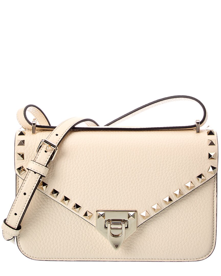 Valentino Valentino Rockstud Small Grainy Leather Shoulder Bag