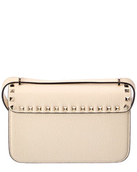 Valentino Valentino Rockstud Small Grainy Leather Shoulder Bag